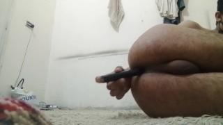 Beautiful Latino Solo Anal Huge Dildo Fucking self Lose Virginity First Time