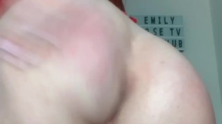 Spanking my big ass for you