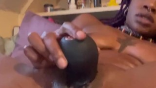 Hot ebony pussy made to be slutted out