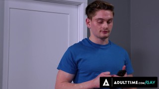 HETEROFLEXIBLE - Jealous Stepbro Trevor Brooks Begs Julian Brady & His Jock BF Jay Tee For THREESOME