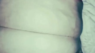 Quickie with Step Sister on couch almost