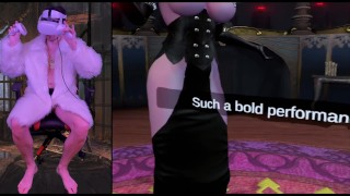 Playing vr game Dominatrix Simulator: tough femdom game in virtual reality