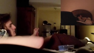 Tgirl Chaser Wraps His Sex Toy in a Pillow and Fucks it for 30 Minutes Straight.