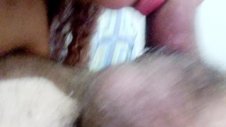 trying to get more creampie off my dick she's an addicted cow, in the next video she can do it🍆🥛💦