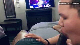 FWB Samantha Sucking Me Watching Sister Sister