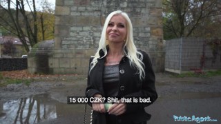 Public Agent Blonde teacher with a hot looking body fucked in red ...