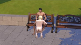 Sims 4 - Gay Fucking In The Park