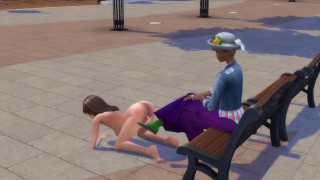 Sims 4 - Gay Fucking In The Park