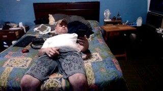 enjoying shorts while pissing in them