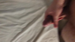 Cumming on my bedsheets