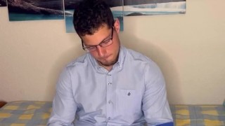 This NAUGHTY HOT STUDENT has a CUM SURPRISE💦