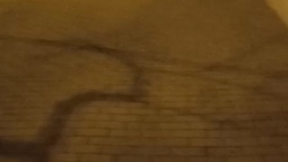 Walking nude on main street