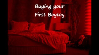 [M4F] Buying your First Boytoy! [Msub][Nervously Eager][Remote-Controlled Boytoy]