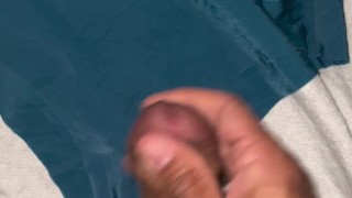 I masturbate and cum on my wifes panties