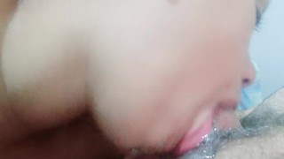 delights mylittle mouth sucking a dick very close for you,which delights the way she swallows deeply