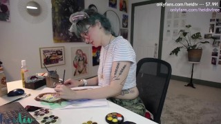 painting show fenellafox (Part 1)