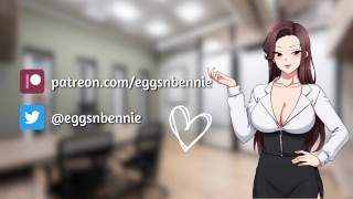 Your Promotion Comes with a Free-Use Personal Assistant [virgin listener] [ASMR erotic audio]