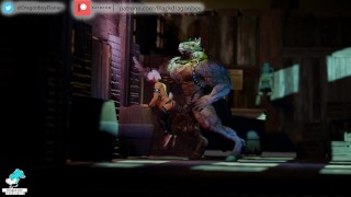 Big Muscle Horsemen Big Black cock and twink gay Furry