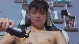 I can't stop jerking my dick until i get cum