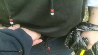 🏳‍🌈MASTURBATE IN THE FOREST TO MY BABY 😜 FUCK WHEN WE GO HOME 💦