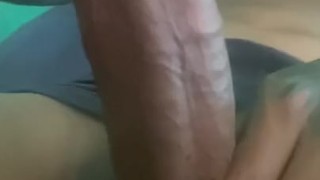 Twink skinny with big cock cum shot 💦