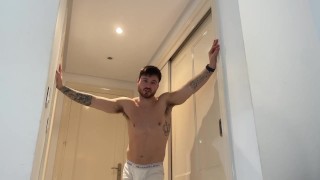 Cheating boyfriend transformed into humping pillow