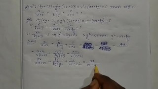 Solve this math and find the value (quadratic equation) episode no 10