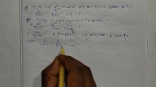 Solve this math and find the value (quadratic equation) episode no 10