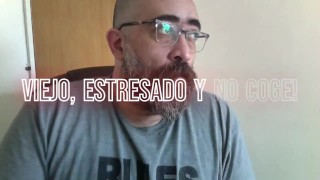 Hombre viejo y estresado no coge!