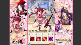 Queen's Blade Limit Break Pouncing Master Samurai Yagyu Jubei Fanservice Appreciation