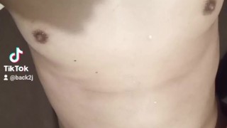 Horny Twink Eats Cum