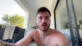 Macrophilia - brought to the gym on the giants foreskin