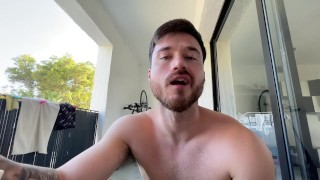 Macrophilia - brought to the gym on the giants foreskin