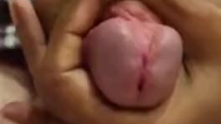 Desi Handjob Makes White Dick Dribble
