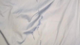 cumming on my shirt again