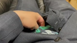 Salariman's Dick Messing サラリマーンのチンコいじり