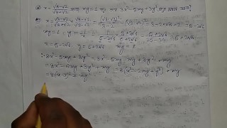 Solve this math question set 3 for class 10 episode no 5
