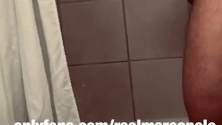 Cum in the shower