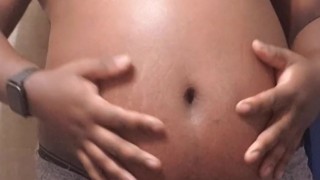 Inflating on a empty belly