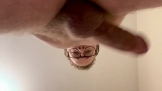 Eat Daddy's Ass while he Cums POV