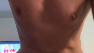 Showing daddy how I can moan