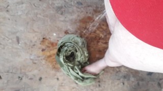 Hubby Wets Wife's Pants and Panties