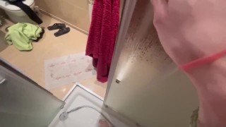 CUM IN THE SHOWER (FULL VIDEO ON ONLYFANS "10 MIIN")