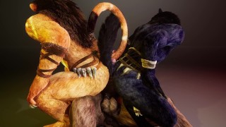 Hard Threesome Sex 3D