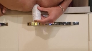 Strong squirt ejaculation cumshot with multiple orgasm totally hands free