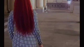 ShyyFxx tu Gauchita Argentina PELIRROJA EXHIBISIONISTA en BUENOS AIRES (adelanto)