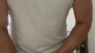 A little bit of spit