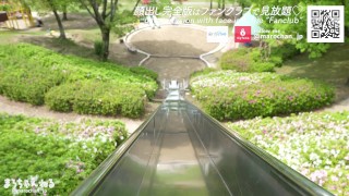 素人巨乳女子大生と公園デート♡汗だくで濃厚中出しセックスで痙攣イキ　日本人　フェラ　カップル　主観　おっぱい　スタイル抜群　美女　ハメ撮り　個人撮影　手コキ　無修正　まろちゃんねる