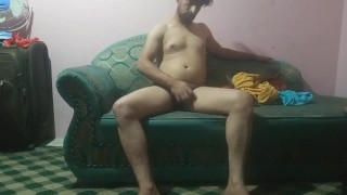Boy masturbating hard
