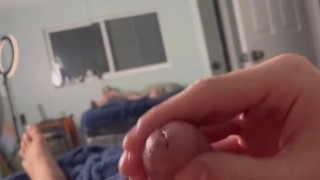 Verbal bate shooting ropes in my bed